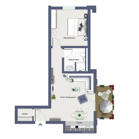 Haus Am Park 17 Apartment *